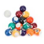 Lot de 16 mini boules de billard en résine écologique de 32 mm pour enfants accessoire de table de billard ... Lot de 16 mini boules de billard en résine écologique de 32 mm pour enfants accessoire de table de billard ...