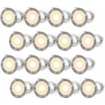 Lot de 16 spots led encastrable pour terrasse bois etanche ip67 spots  encastrer extrieur 06w dc12v ...