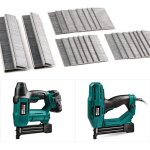 Lot de 1600 clous 18ga et agrafes type 90 18ga au total pour agrafeuse ntc0040 / ntc0023 cloueuse pneumatique ...