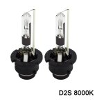 Lot de 2 ac d2s 8000k xenon hid ampoule lampe � d�charge phare ampoule de rechange hid lampe x�non 35w ...