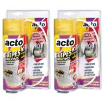Lot de 2 aérosols acto spécial guepes frelons - kit spécial toitures et combles - Lot de 2 aérosols acto spécial guepes frelons - kit spécial toitures et combles -
