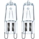 Lot de 2 ampoules halog�ne g9 pour four g9 42 w 230 v 300 �c r�sistant � la chaleur