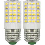 Lot de 2 ampoules led e27 12v ac / dc 24v cc basse tension compacte 5w blanc froid remplace les ampoules ...