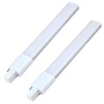 Lot de 2 ampoules led g23 ac 85 - 265 v blanc neutre 4000 k 1200 lm lumire  conomie dnergie.