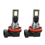 Lot de 2 ampoules de phares avant led 12 led 3030 pour voiture h8 h11