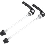 Lot de 2 axes de moyeu de roue de vlo  dgagement rapide en alliage pour vlo de route vtt