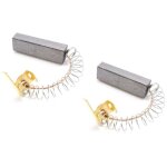Lot de 2 balais de charbon 65x10x30 mm pour aspirateur midea moteur durable performance optimale remplacement ...
