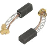 Lot de 2 balais de charbon 6x8x18 mm pour outils hitachi makita milwaukeepanasonic ryobi stihlmoteur ...