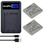 Lot de 2 batteries nb - 4l nb 4l + chargeur usb lcd pour canon ixus 304050556065707580 is82 is100 is110 ...