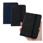 Lot de 2 bloc - notes a7 - petit carnet de notes avec fermeture �lastique - petit carnet de poche - format ...