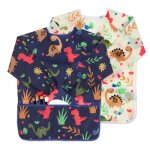 Lot de 2 blouses dart pour enfants tablier de peinture impermable  manches longues et poches motif ...