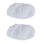 Lot de 2 bonnettes de rechange pour nettoyeur vapeur polti vaporetto