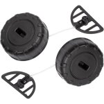 Lot de 2 bouchons r�servoir huile stihl 017 / 018 / ms170 / ms180 rempl. 1130 350 0500 pi�ces tron�onneuse ...