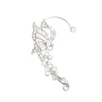 Lot de 2 boucles doreilles enveloppantes boucles doreilles manchette elfes en argent clip doreille sans ...