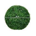 Lot de 2 boules de buis artificielles 50 cm plante artificielle plastique plantes artificielles boule ...