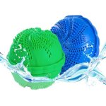 Lot de 2 boules de lessive cologiques boules de lavage rutilisables amliorent leffet de lavage empchent ...