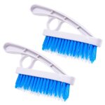 Lot de 2 brosses  rcurer pour joints ? brosse  rcurer  poils en nylon rigide pour baignoire et douche ...