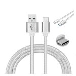 Lot de 2 cable de charge rsistant type c 3 mtres chargeur pour samsung galaxy a52s 5g 6. 5 couleur ...