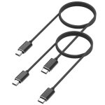 Lot 2 cables pour nikon coolpix l30 / l31 / l310 / l32 / l320 / l330 / l340 / l4 / l5 / l6 / l610 / l620 ...