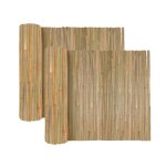 Lot de 2 canisse en bambou brise - vue clôture de jardin décorative extérieure protection contre le vent ... Lot de 2 canisse en bambou brise - vue clôture de jardin décorative extérieure protection contre le vent ...