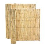 Lot de 2 canisse en bambou brise vue clture de jardin dcorative extrieur pour jardin et terrasse - ...