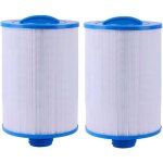 Lot de 2 cartouche pour filtre jacuzzi pour spa unicel 6ch - 940 pleatco pww50p3 waterway front access ...