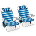 Lot de 2 chaises de jardin extérieur pliable costway cadre léger en aluminium dossier réglable en 4 positions ... Lot de 2 chaises de jardin extérieur pliable costway cadre léger en aluminium dossier réglable en 4 positions ...