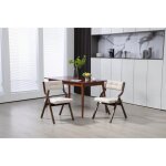 Lot de 2 chaises salle � manger pliables avec coussin portables et assembl�es pour invit�s cuisine bureau ...