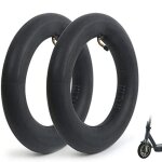 Lot de 2 chambres à air pour trotinette electrique10 x 2. 125 (10 pouce) double épaisseurvalve coudée ... Lot de 2 chambres à air pour trotinette electrique10 x 2. 125 (10 pouce) double épaisseurvalve coudée ...