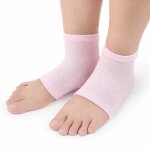 Lot de 2 chaussettes en gel de silicone pour talons protge - talons pour pieds crevasss soulage la ...
