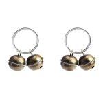 Lot 2 clochettes bruyantes collier chat chien suivi dressage label