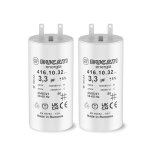 Lot de 2 condensateurs 33 uf pour volet roulant somfy simu nice - réparation condensateur de moteur haute ... Lot de 2 condensateurs 33 uf pour volet roulant somfy simu nice - réparation condensateur de moteur haute ...