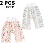 Lot de 2 couches - culottes impermables et anti - fuites pour bb idales pour lapprentissage de la ...