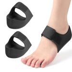 Lot de 2 coussinets de protection pour talon en gel silicone pour soulager la douleur la pression la ...