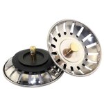 Cr�pine d�vier - namotu - lot de 2 - acier inoxydable - 78 mm - jaune et blanc