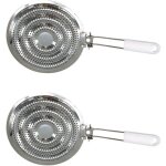Lot de 2 diffuseurs de chaleur de plaque de cuisson accessoire pour gazini�re 2 diffuseurs chaleur gazini�re ...
