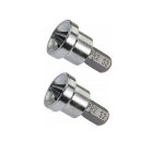 Lot de 2 embouts de vissage spcial pour plaques de pltre / placo / ph2x25mm 1 / 4 pour vis cruciforme ...