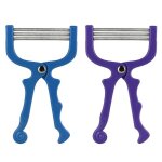 Lot de 2 pilateurs  filetage portatifs pour pilation du visage outil de beaut pour enlever les poils ...