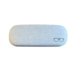 Lot de 2 tuis  lunettes rigides bleu ? protection universelle unisexe