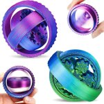Lot de 2 fidget spinners pour enfants et adultes - jouets anti - stress sensoriels id�aux pour le bureau ...