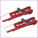 Lot de 2 gabarits de pose rglables pour lames de bardage fibre - ciment 5 / 16 pouce