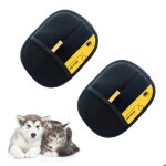 Lot de 2 gants dpilation pour animaux de compagnie gants de toilettage rutilisables pour chats et chiens ...