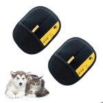 Lot de 2 gants dpilation pour animaux de compagnie gants de toilettage rutilisables pour chats et chiens ...
