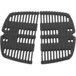 Lot de 2 grilles de cuisson en fonte q100 q100 q1000 q120 q1200 q1400 - accessoires pour barbecue  gaz ...