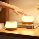 Lot de 2 lampes de chevet led tactiles à intensité variable - sans fil - rechargeable par usb - avec ... Lot de 2 lampes de chevet led tactiles à intensité variable - sans fil - rechargeable par usb - avec ...