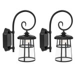 Lot de 2 lampes solaires extrieur - outsunny - led lumire - 6000k blanc chaud sans fil - pour jardin, ...