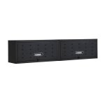 Lot de 2 meubles hauts de rangement pour garage bobby