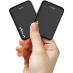 [lot de 2] mini batterie externe pour gilet doudoune veste chauffante 5v 2a usb 5000mah power bank petite ...