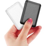 Lot de 2 mini batteries externes petites mais puissantes 5000 mah batterie externe portable avec c�ble ...