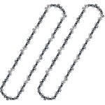 Lot de 2 mini cha�nes de tron�onneuse de 8 pouces pour tron�onneuse �lectrique portable sans fil de 8 ...